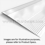 Pemko #R3.25OS Modular Ramp with Top Plate, Aluminum 3.25" Height