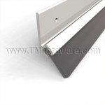 Pemko #45062 Door Sweep, .938" Aluminum Casing with .625" Angled Brush