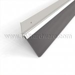 Pemko #45175 Door Gasket and Sweep, Aluminum with 1.75" Angled Brush