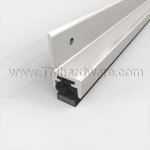 Pemko #2815 Door Gasket, .813" Aluminum with Magnetic Seal for Metal Doors