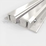 Pemko #351 Meeting Stile Set, Bronze and Aluminum, Adjustable, Choice of Seals