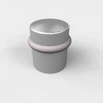 Rockwood #446 Universal Door Stop, 1-1/2" Height - QuickShip