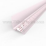 Zero #135 and #136 Glass Edge Protection, Adhesive PVC, .5" and .75" Door Width