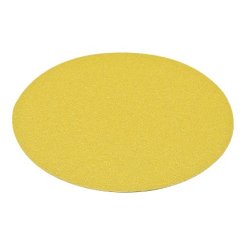 Hafele Abrasive Paper Disc, 6" Aluminum Oxide, Hook-N-Loop, No Holes, Grit 100, Pack of 100