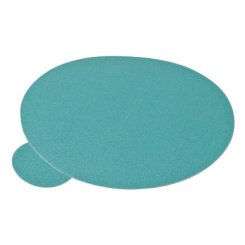 Hafele Abrasive FilmBac Disc, PSA, 6" Premium, Aluminum Oxide, No Holes, Grit 100, Pack of 100