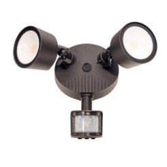 Topaz SL/24W/40K/MS LED Security Lights, 24W, 4000K CCT, Bronze finish