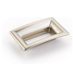 Finestrino Rectangular Cabinet Pull - Satin Nickel