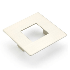 Finestrino Square Cabinet Pull - Satin Nickel