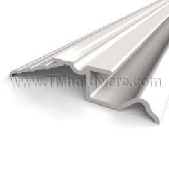 Interlocking Threshold, Aluminum with Water Return, 4"