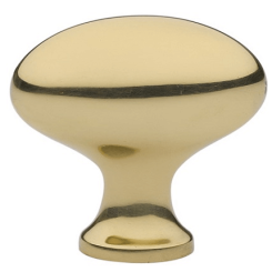 Emtek 86015 Egg Knob- Polished Brass