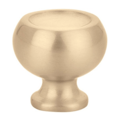 Emtek 86314 Atomic Knob- Satin Brass