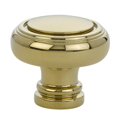 Emtek 86610 Norwich Knob- Polished Brass