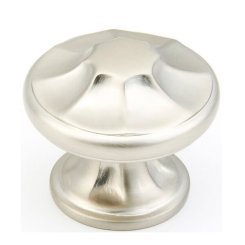 Empire Cabinet Knob - Satin Nickel