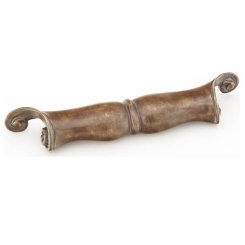 French Court Court Pull - Monticello Brass