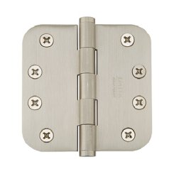 Emtek 96134 Solid Brass 4x4 Hinge with 5/8" Radius Corners, US15 Finish