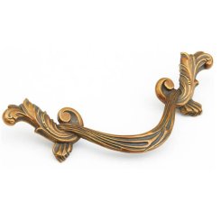 French Court Cabinet Pull - Monticello Brass