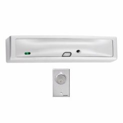 Securitron DEM680E EcoMag, Delayed Egress Magnalock, Electronic Lock, Satin Aluminum, Clear Anodized Finish