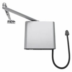 Norton 4540 Automatic Door Closer, Electromechanical, Basic Model, Aluminum Painted Finish