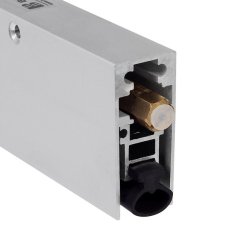 Barzen #AS30, 36.25" - 42", Clear Anodized Aluminum Finish