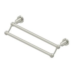 Deltana BBN Series, Zinc/Aluminum , Double Towel Bar Satin Nickel (US15) Finished