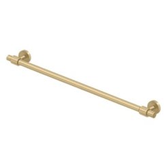 Deltana BBS Bath Series Solid Brass, Towel Bar Satin Brass (US4) Finished