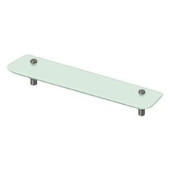 Deltana BBS Bath Series Solid Brass, Frosted Glass Shelf Oil-Rubbed Bronze (US10B) Finished