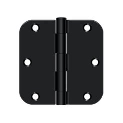 Deltana DTS35R5, Plain Bearing, Paint Black (US1B), Full Mortise