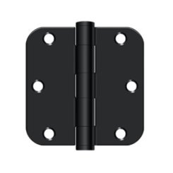 Deltana DTS35R5HD, Plain Bearing, Paint Black (US1B), Full Mortise