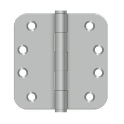 Deltana Residential Grade, 5 Knuckle, Full Mortise Hinge, 4" x  4"Satin Stainless Steel Finishes
