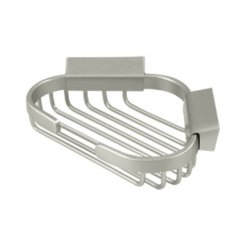 Deltana Wire Basket Triangular Corner Satin Nickel (US15) Finished
