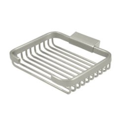 Deltana Wire Basket Rectangular Soap Holder Satin Nickel (US15) Finished