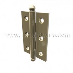 Deltana, Full Mortise Cabinet Hinge, Solid Brass, 2-1/2" x 1-11/16"