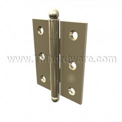 Deltana, Full Mortise Cabinet Hinge, Solid Brass, 2-1/2" x 2"