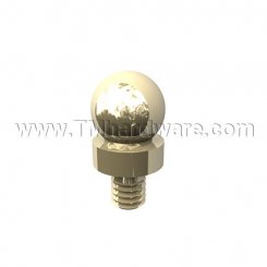 Deltana, Ball Tip Cabinet Hinge, Solid Brass