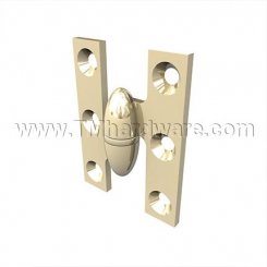 Deltana, Full Mortise, Olive Knuckle Hinge, 2" x 1-1/2"