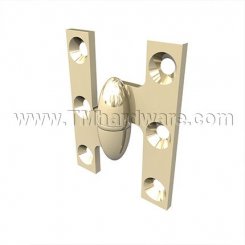 Deltana, Full Mortise, Olive Knuckle Hinge, 2-1/2" x 2"