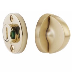 Emtek #8683 Disc, Double Rosette With Indicator, Arched
