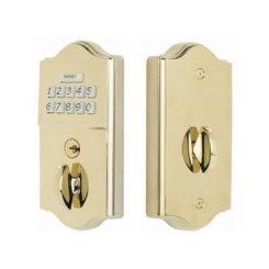 Emtek E1000 Classic Electronic Keypad Deadbolt Lockset, Oil Rubbed Bronze (US10B)