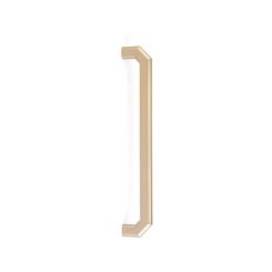 Emtek #86621 Hollywood Regency Collection, Riviera Cabinet Pull, 12" CTC, Thru-Bolt Mounting