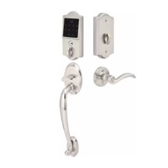 Emtek E4410 - E4010 EMTouch™ Classic Style Electronic Keypad Entry Set, Polished Brass - Lifetime (US3) Finish