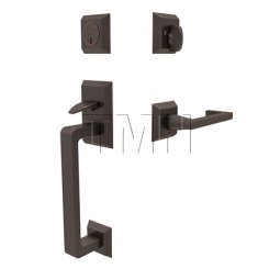Emtek 4716AG Entry Set in Oil Rubbed Bronze Finish (US10B)
