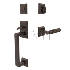 Emtek 4716TAHA Entry Set in Oil Rubbed Bronze Finish (US10B)