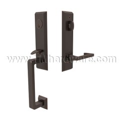 Emtek 4717AG Entry Set in Oil Rubbed Bronze Finish (US10B)