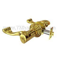 Emtek 5100RL Key In Lever Regular Rosette with Rope Lever, Entry Function US3