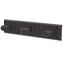 Emtek 2307 Sandcast Bronze 3 Hooks Rectangular Plate