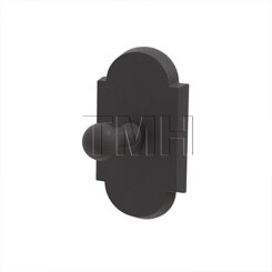 Emtek 2308 Sandcast Bronze Single Hook with #1 Rosette
