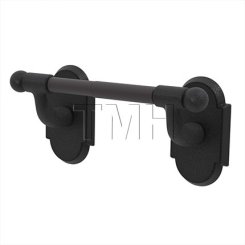 #1 Rosette, Flat Black Steel (FBS) Finish