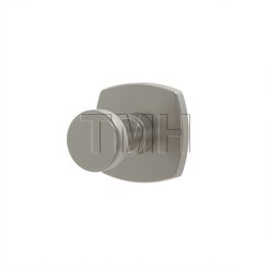 Emtek 2909 Transitional Brass Single Hook with Brass Urban Modern Rosette (US15)
