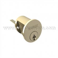 Hager 3901, Rim Cylinder with Conventional Schlage C or Hager Keyway