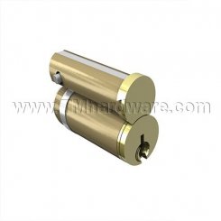 Hager 3919-Z LFIC Zero Bitted 6 Pin Core with Schlage C Keyway